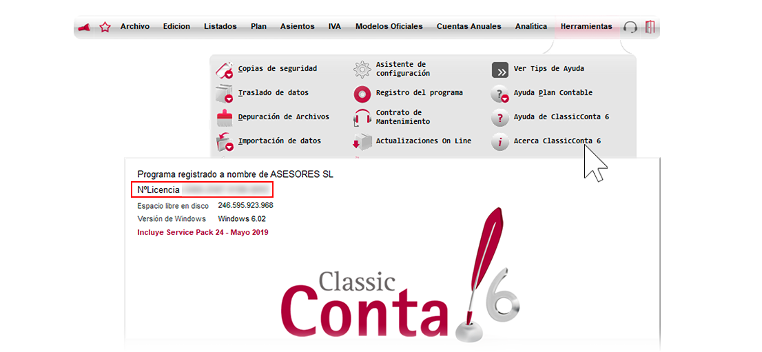 Acerca de licencia